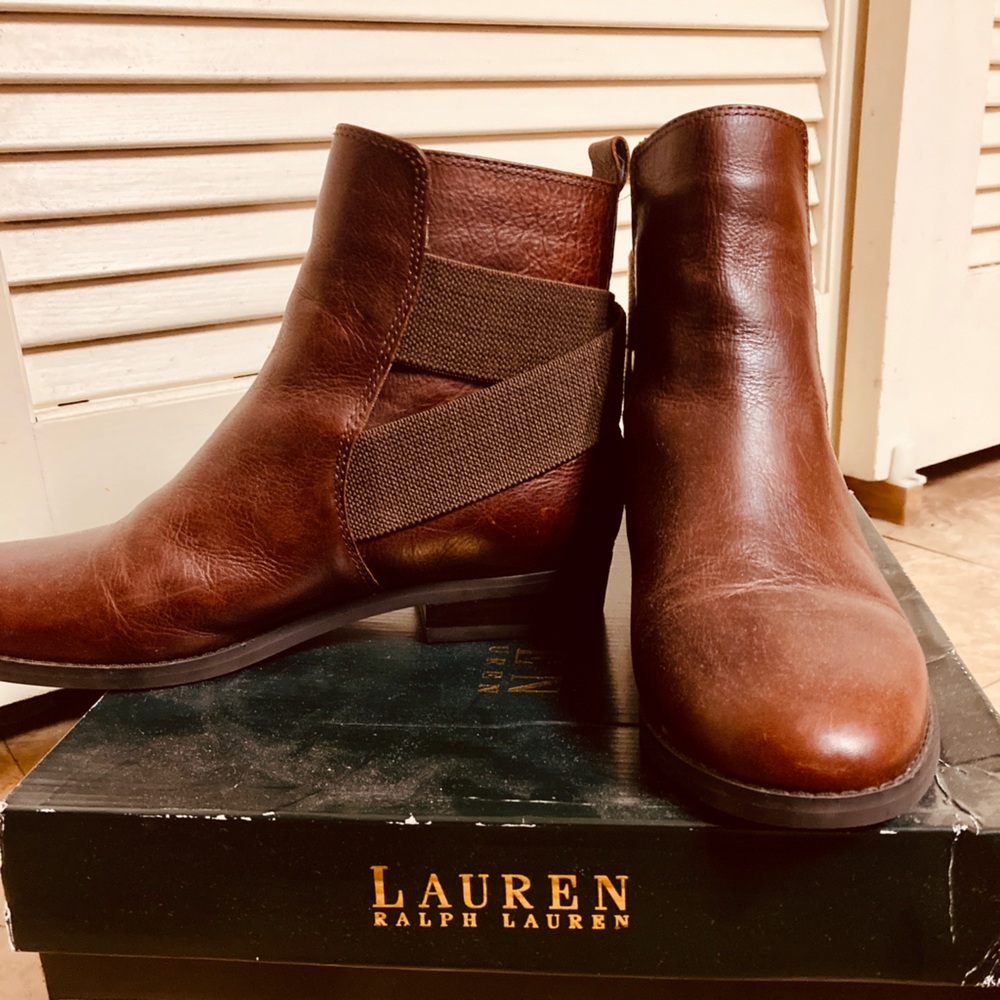 RALPH LAUREN ankle boots